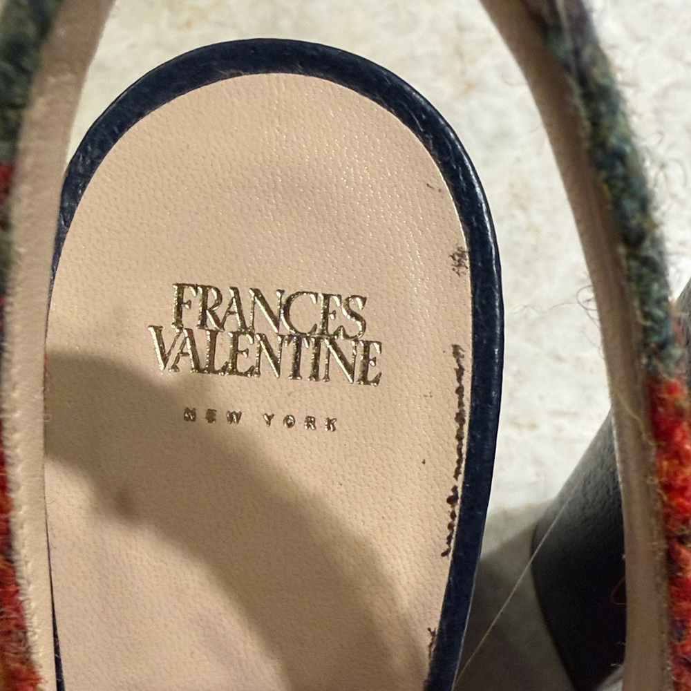 Frances Valentine Tartan Slingback Heels - Picture 4 of 8